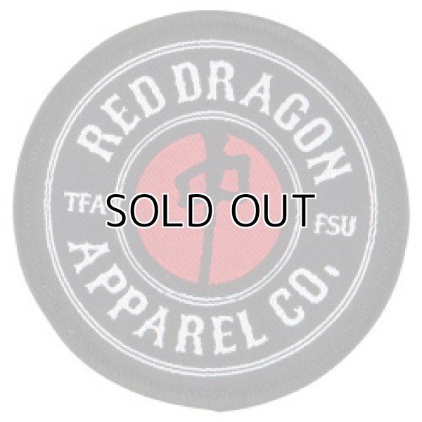 画像1: スケートボード カナダ レッドドラゴン アパレル ワッペン RDS PATCH RED EMBLEM (1)